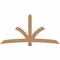 Ekena Millwork Davenport Timber Gable Bracket, Western Red Cedar, 96"W x 48"H x 5 1/2"D x 5 1/2"F, 12/12 Pitch GBW096X48X0606DAV00SWR - alternate 1